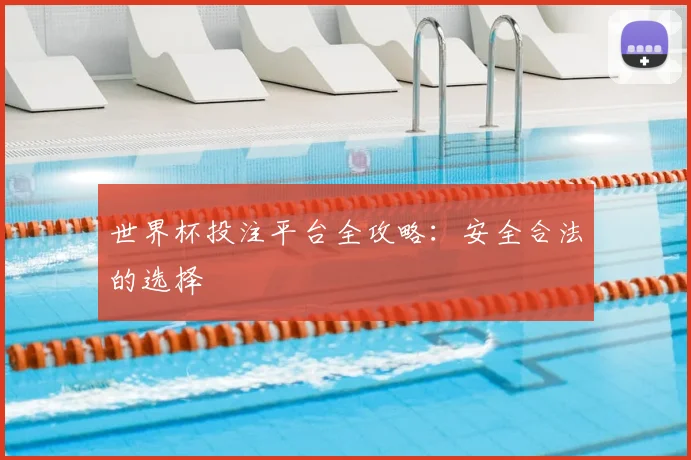 世界杯投注平台全攻略:安全合法的选择